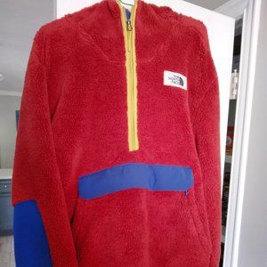 The North Face Denali Popover Hooded Fleece Jacket Mens Size XL